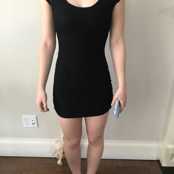 Black Body-Con XS Dress - Garage - Picture 3 of 5